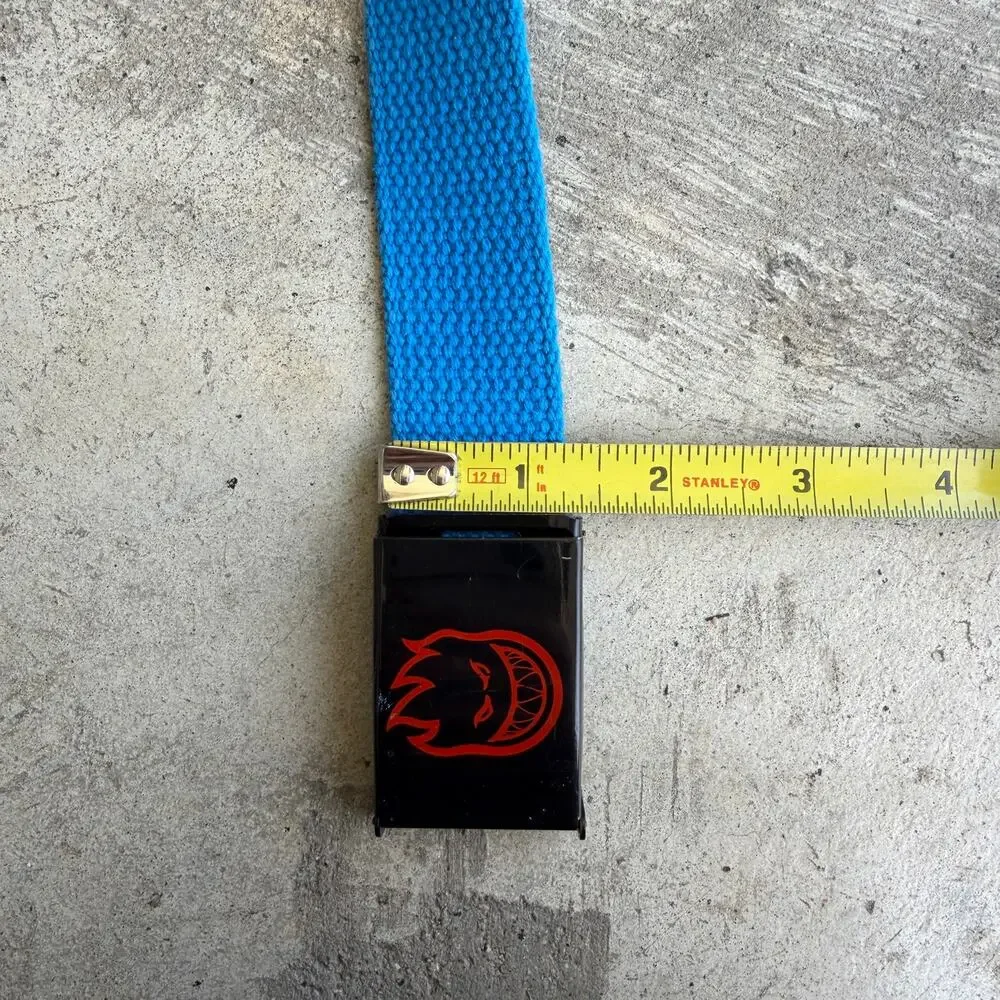 Vintage Spitfire Bighead Web skater Belt Blue One Size - Picture 8 of 8